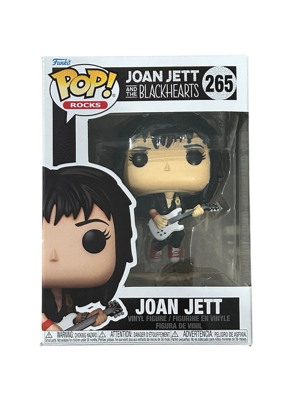 FUNKO POP JOAN JETT Vinyl Figure Rock Music Collectible Toy